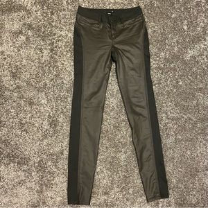 Supertrash Black Skinny Half Coated Jeans